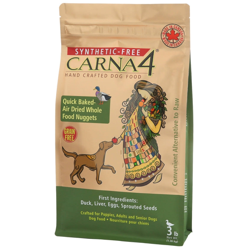 Carna4 Grain Free Duck Dog Food 6lb