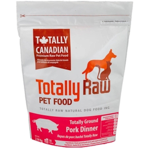 Totally Raw Pet Food Pork Dinner 10ct 2.19kg