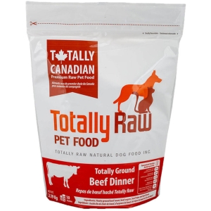 Totally Raw Pet Food  Beef Dinner 10 patties 2.19kg