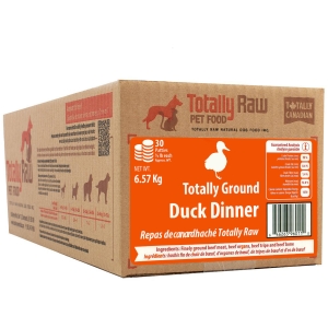Totally Raw Pet Food Duck Dinner 30ct  6.57kg