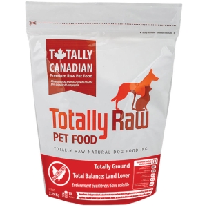 Totally Raw Pet Food Land Lover Patties 10ct 2.19kg