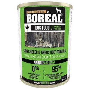 Boreal Cobb Chicken & Angus Beef Wet Dog Food Can - 369g