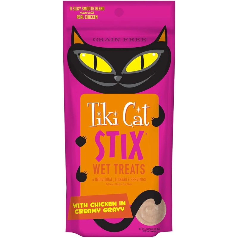 Tiki Cat Stix Chicken Mousse Wet Cat Treats
