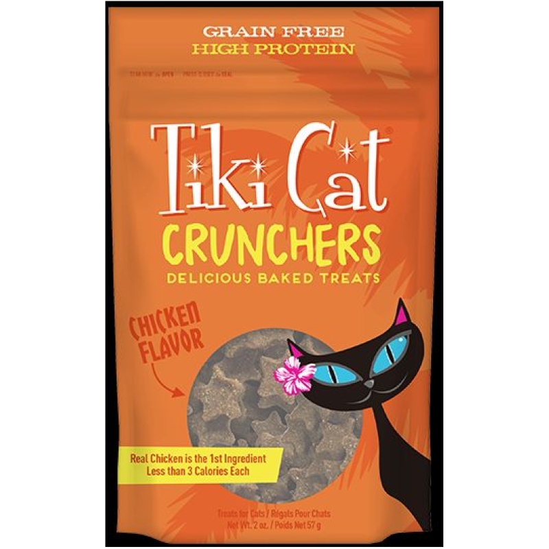 Tiki Cat Tiki Cat Crunchy Treats Chicken & Pumpkin 2 oz