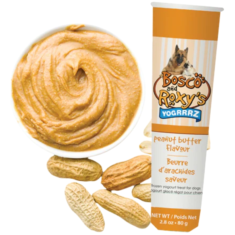 Bosco & Roxys Frozen Peanut Butter Yogourt Treat 80g
