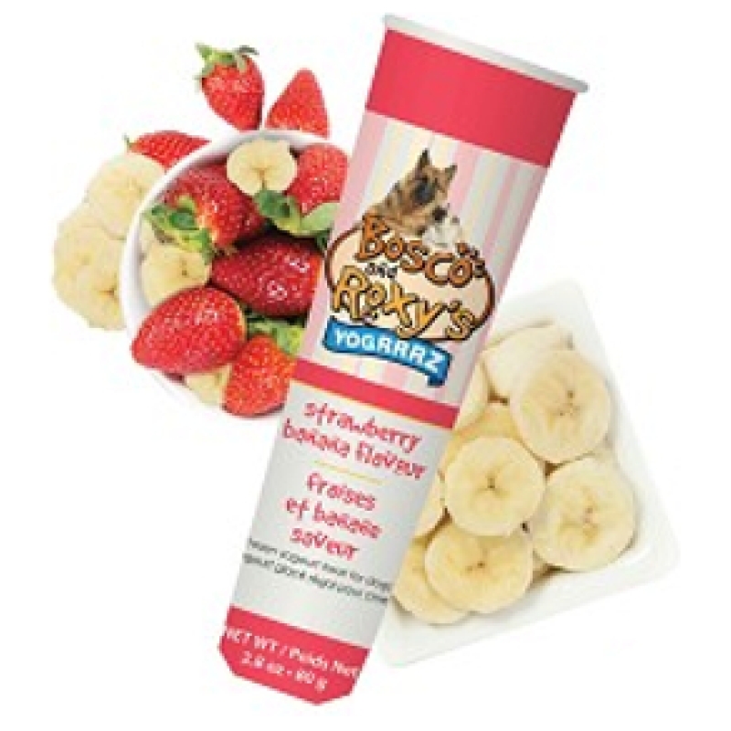 Bosco & Roxzy's Frozen Yogourt Straw/Ban 80g