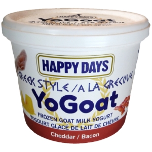 Happy Days YoGoat Cheddar / Bacon 475g