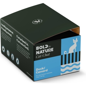 Bold By Nature Duck Patties Cat Food 16 x 3oz 3 Lb