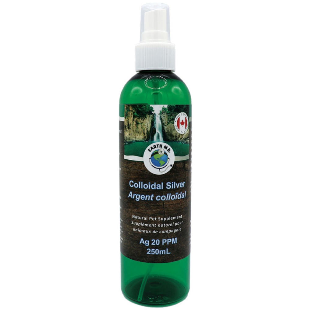 Earth MD Argent Colloidal Dropper 250 Ml