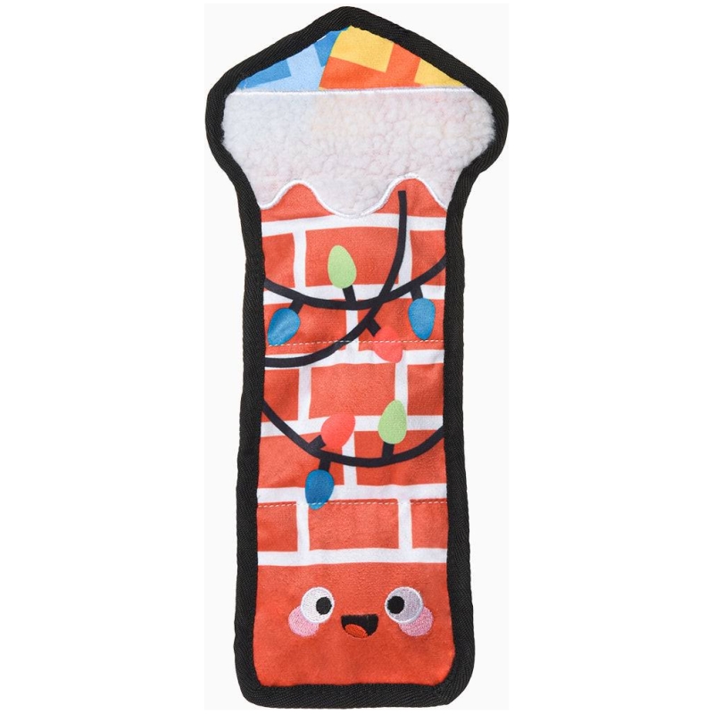 Hugsmart Products Inc Fuzzy Friendz Happy Woofmas - Santa's Chimney