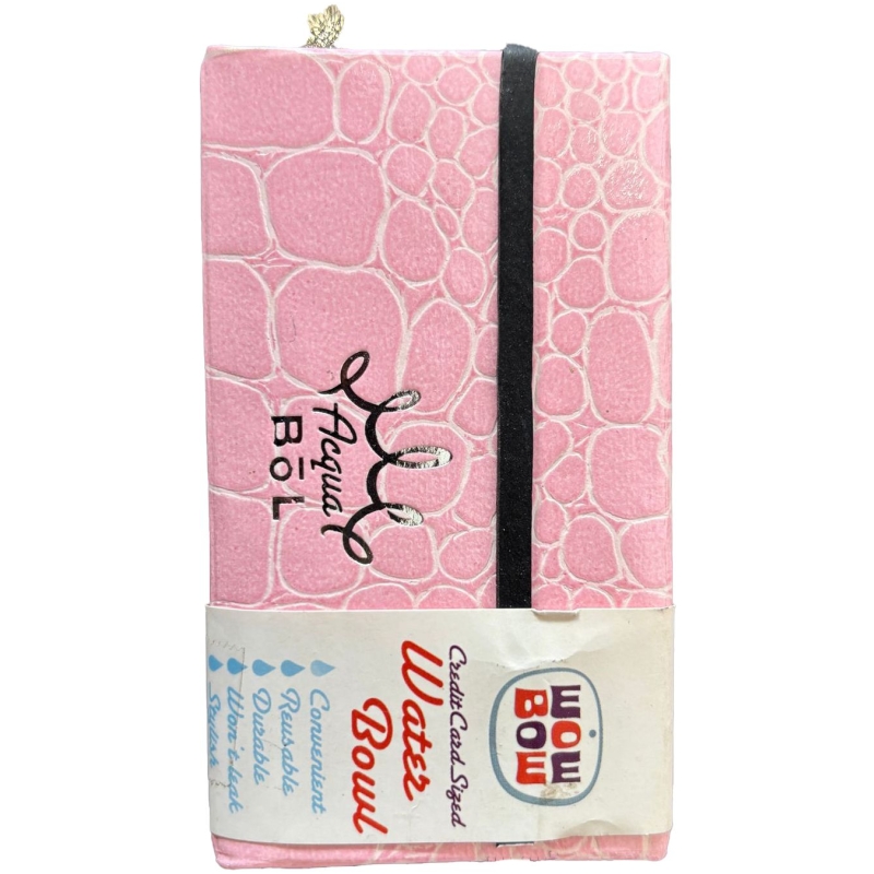 Wow-Bow collapsible, and leak-proof Bowl - Pink