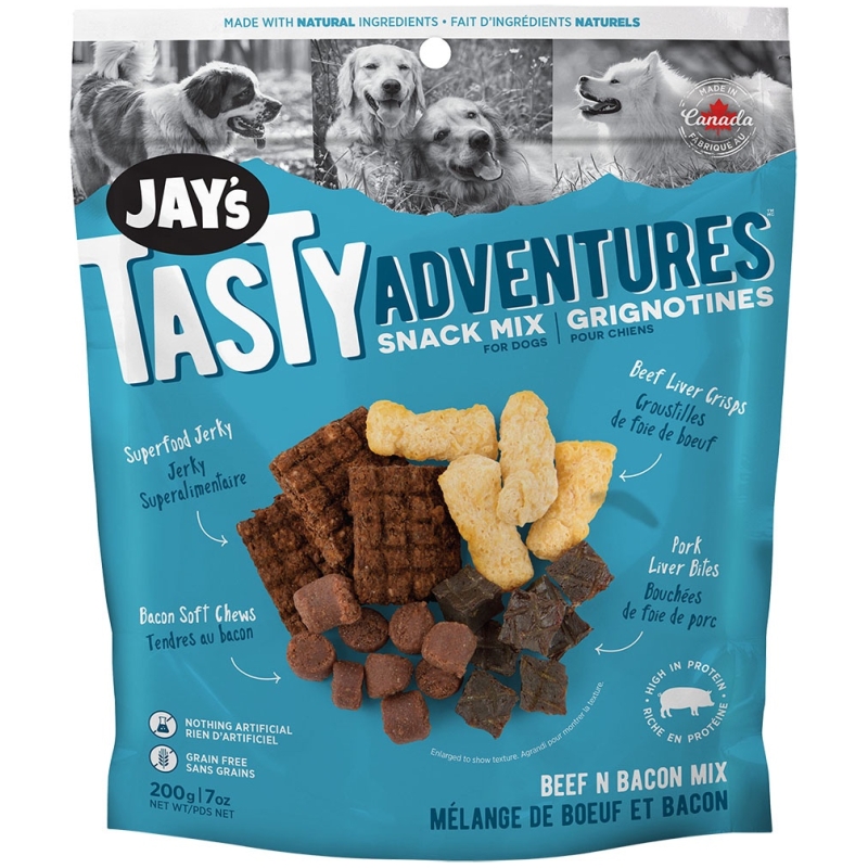 Jay's Snack Mix â€“ Beef Nâ€™ Bacon â€“ 200g