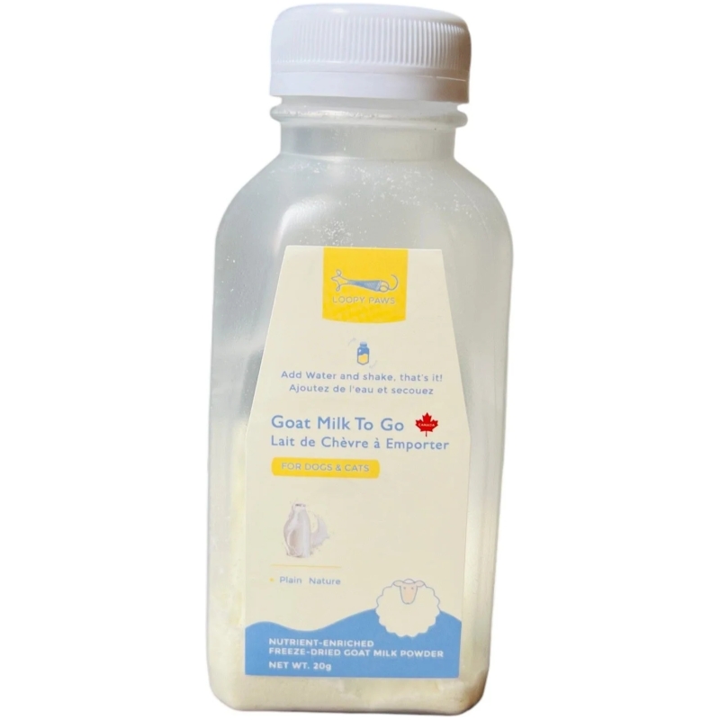 Loopy Paws Goat Milk TO GO-Plain (320ml)