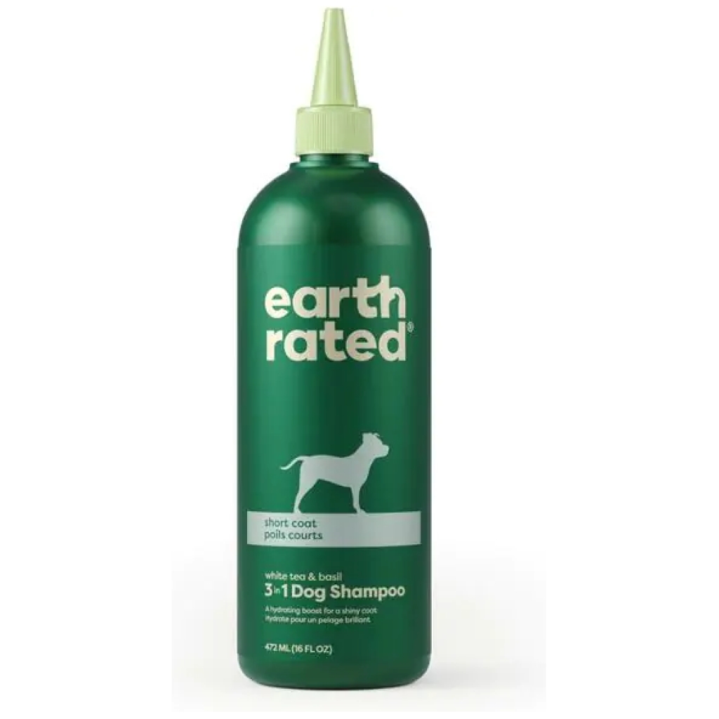 Earth Rated Short Coat 3-in-1 Dog Shampoo 16oz