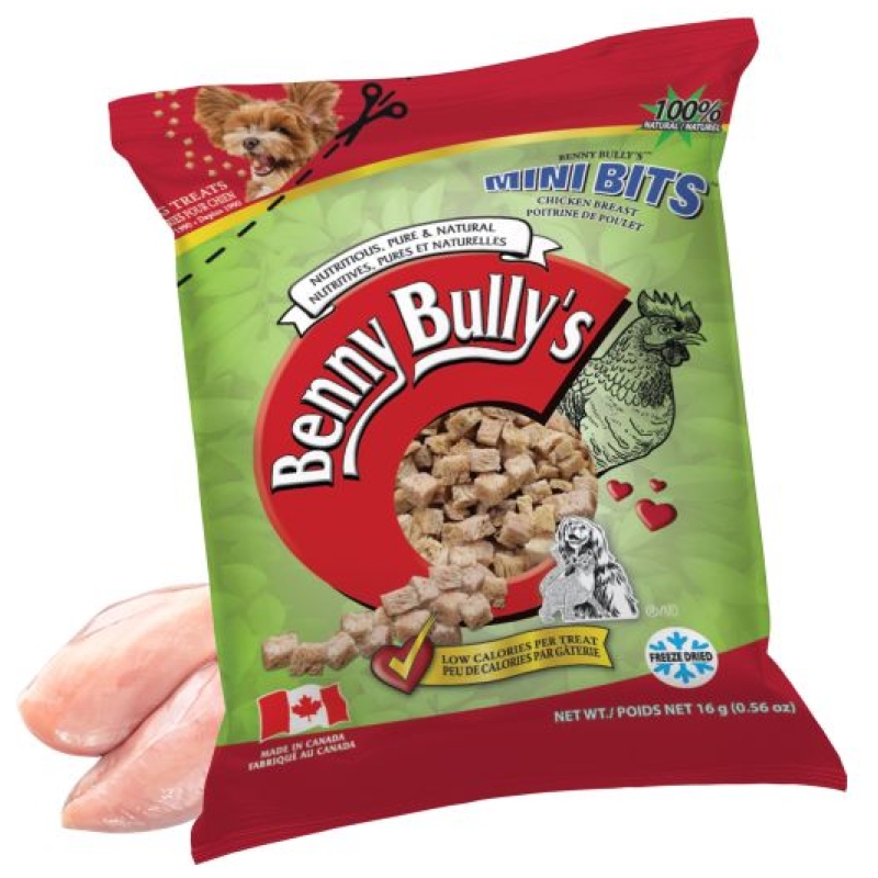 Benny Bullys Mini Bits – Chicken Breast Bites (Mini Bag)