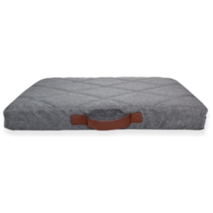 BeOneBreed Power Nap Pet Bed, Dark Grey, Small - 23" x 17"