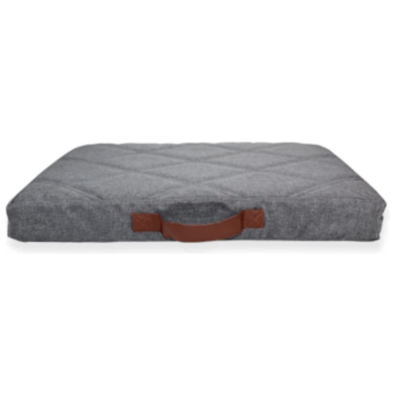 BeOneBreed Power Nap Pet Bed, Dark Grey, Small - 23" x 17"