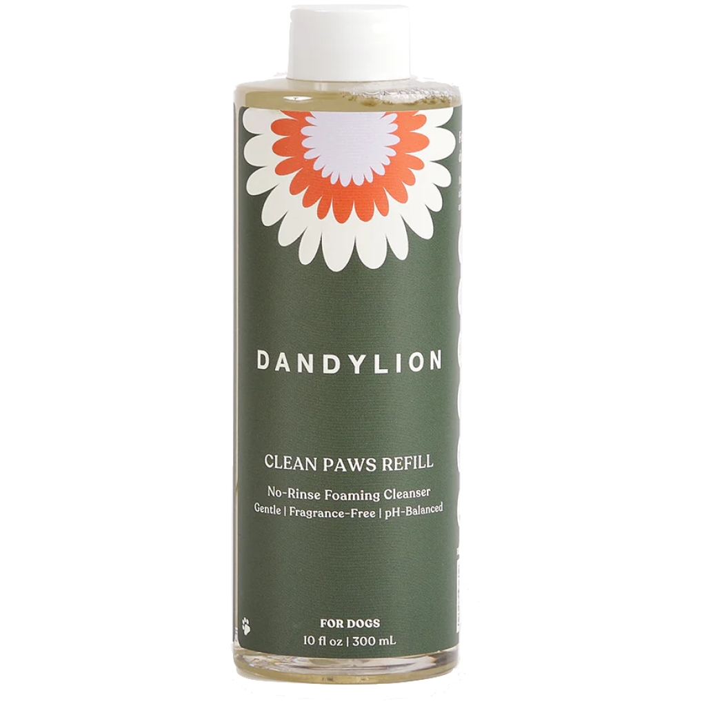 Dandylion Clean Paws No-Rinse Foaming Paw Cleanser (Refill / 300 mL)