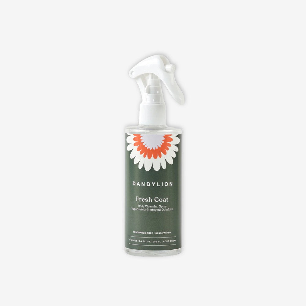 Dandylion Fresh Coat Waterless No-Rinse Shampoo – Daily Spraying (250 mL)