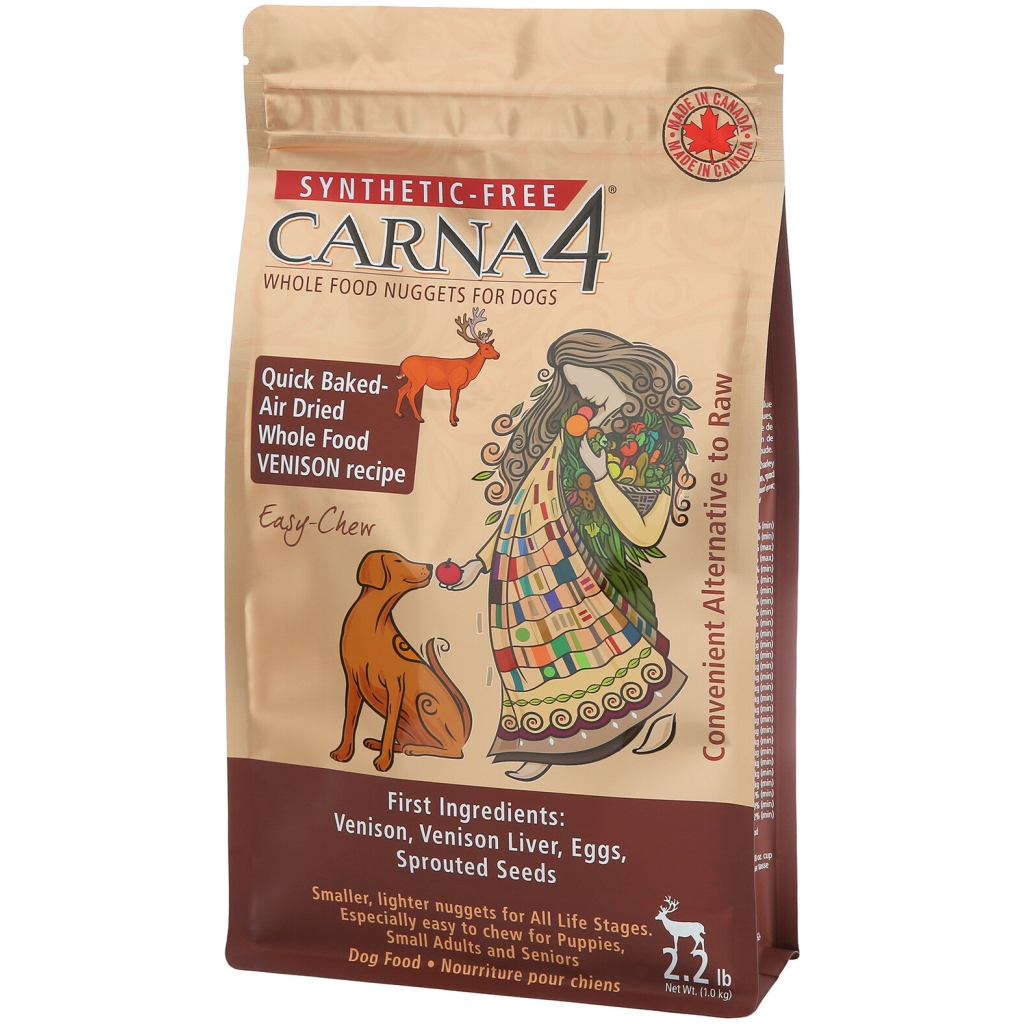 Carna4 Easy-Chew Venison Formula Dog Food (9.09 kg)
